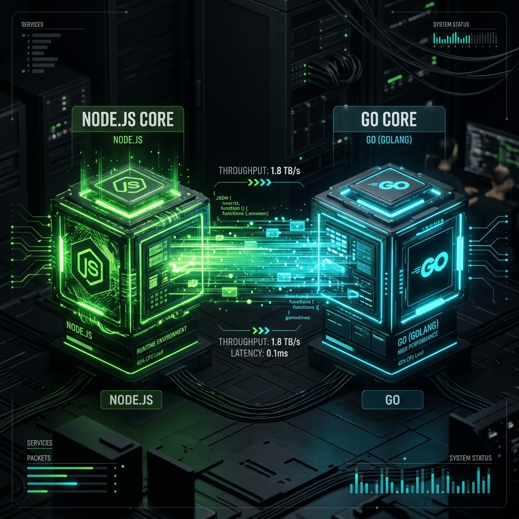 High-Throughput Services: Bridging Node.js and Go in Distributed Systems
